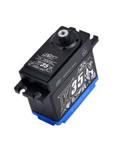 Servo pavara 35 kg 0.10 s 25T Coreless HiVolt W35 – CyborgShop