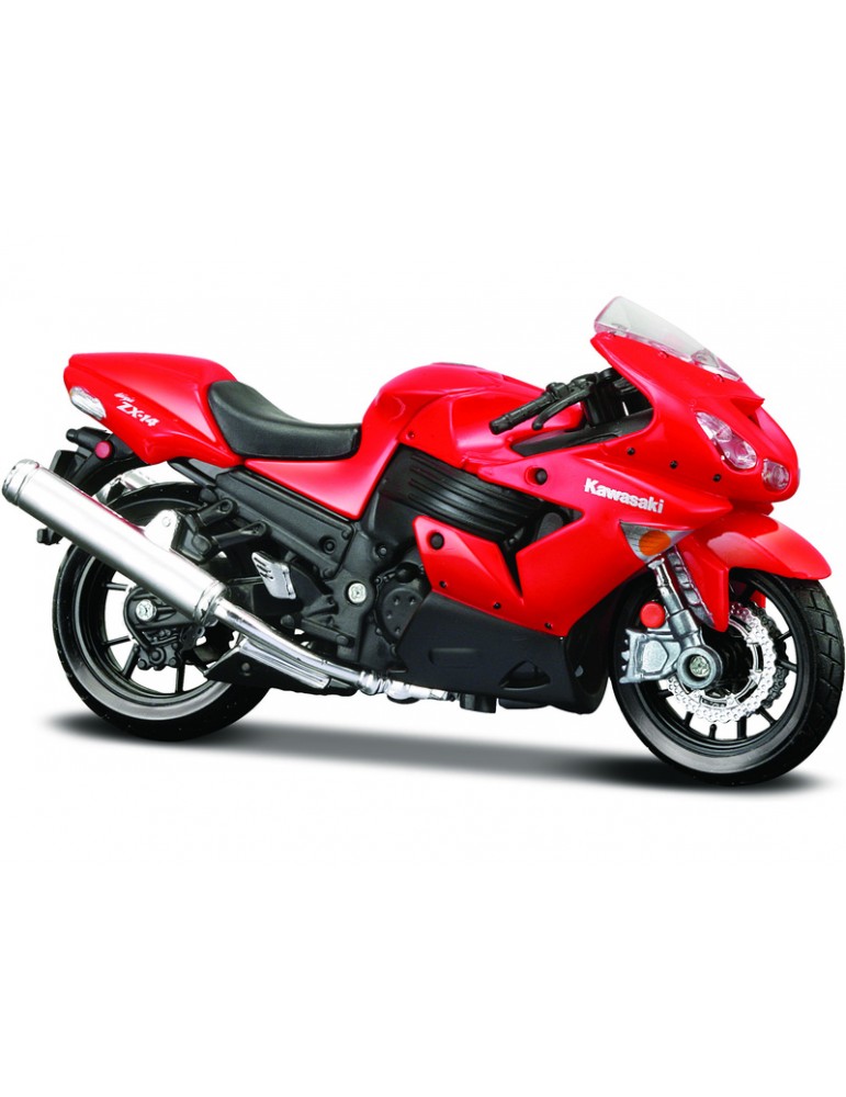 Maisto Kawasaki Ninja ZX-14R 1:18 red