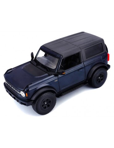 Maisto Ford Bronco Wildtrak 2021 1:18 metallic blue