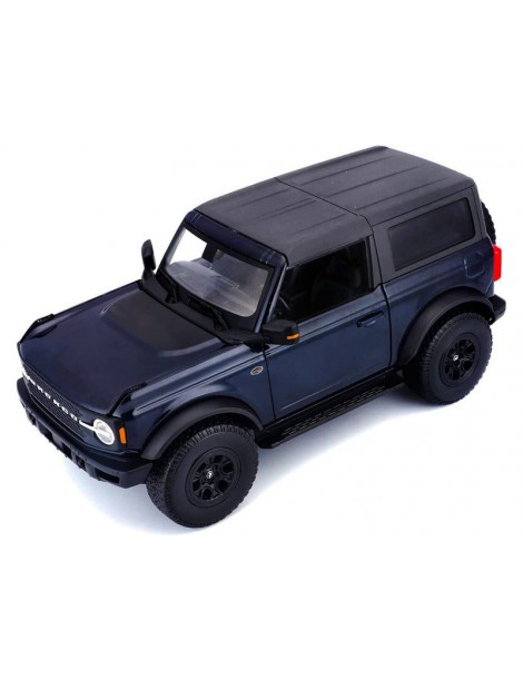 Maisto Ford Bronco Wildtrak 2021 1:18 metallic blue