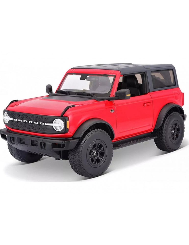 Maisto Ford Bronco Wildtrak 2021 1:18 red