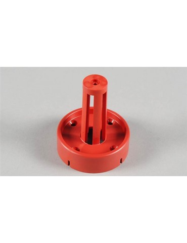 Basic body f. inlet silencer, red, 1pce.