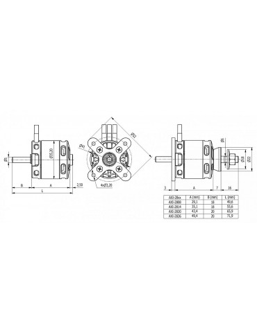 AXI 2808/16 V2 Brushless