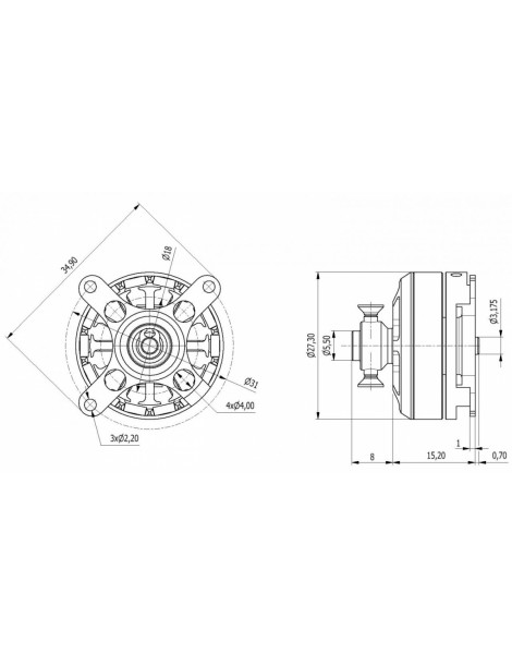 AXI 2203/52 V2 Brushless