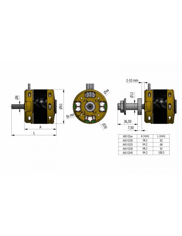 AXI 5345/14 HD V2 Brushless