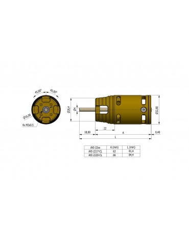 AXI 2220/20 Cyclone KV720