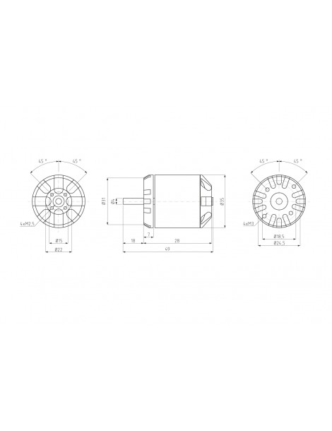 Combo set KAVAN C3530-1050 + KAVAN R-40B