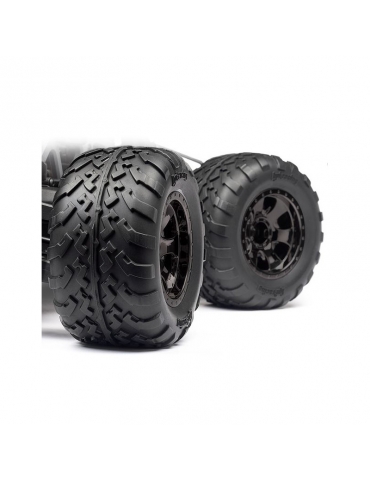 HPI Savage XS ratų komplektas