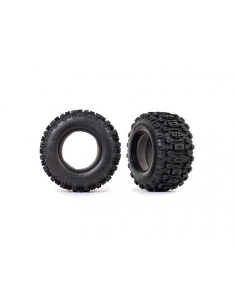 Traxxas Tires, Sledgehammer (2)/ foam inserts (2)