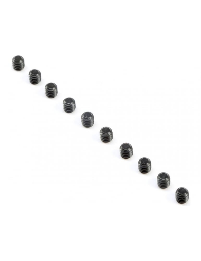 Fiksavimo varžtai M4x4 mm plokščiu galu 10 vnt. – CyborgShop