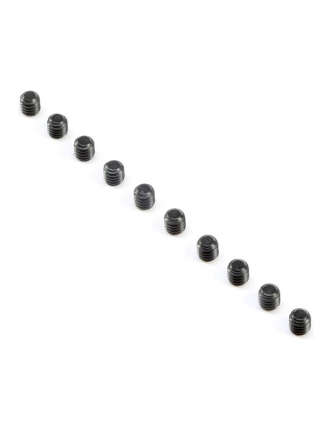 Fiksavimo varžtai M4x4 mm plokščiu galu 10 vnt. – CyborgShop