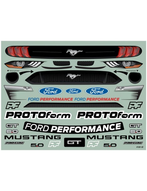 PROTOform Body 1/7 2021 Ford Mustang GT: ARRMA Felony