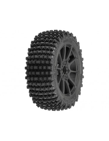 Pro-Line padangos 1/8 Gladiator M2 Buggy, ratlankis Mach 10 H17 (2)