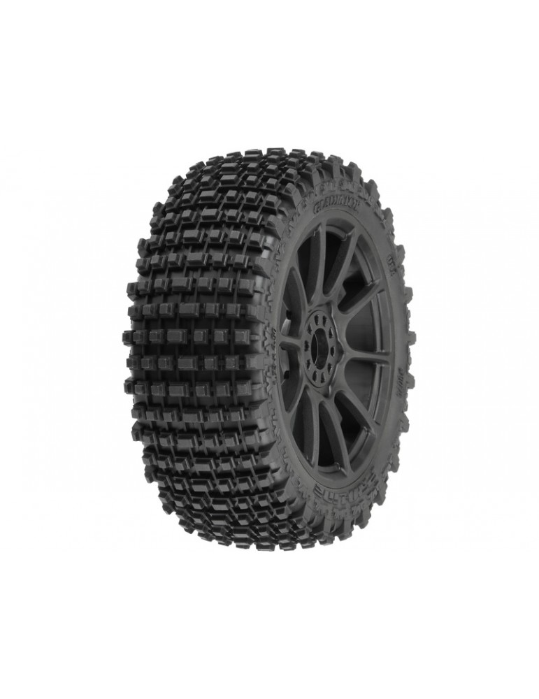 Pro-Line padangos 1/8 Gladiator M2 Buggy, ratlankis Mach 10 H17 (2)