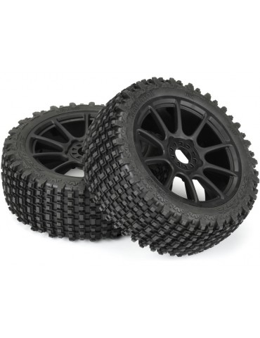 Pro-Line padangos 1/8 Gladiator M2 Buggy, ratlankis Mach 10 H17 (2)