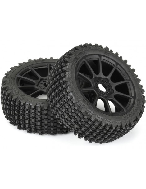 Pro-Line padangos 1/8 Gladiator M2 Buggy, ratlankis Mach 10 H17 (2)