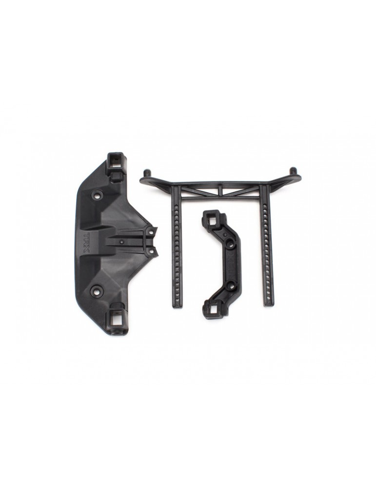 Traxxas Body mounts, front & rear/ body post, rear (1)