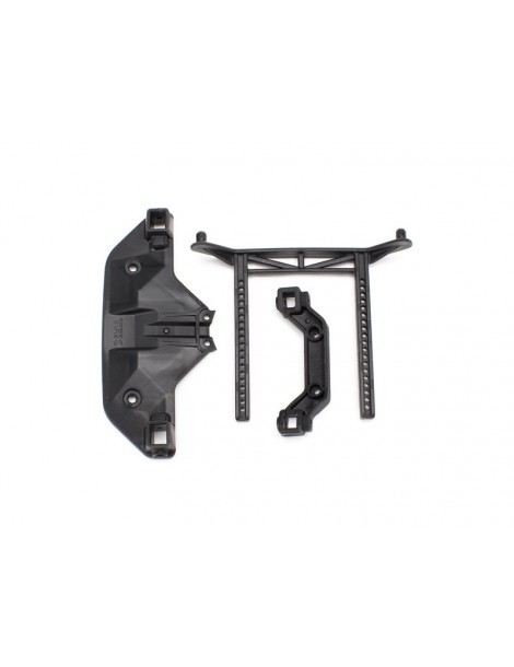 Traxxas Body mounts, front & rear/ body post, rear (1)