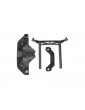 Traxxas Body mounts, front & rear/ body post, rear (1)