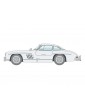 Italeri Mercedes-Benz 300 SL Gullwing (1:16)
