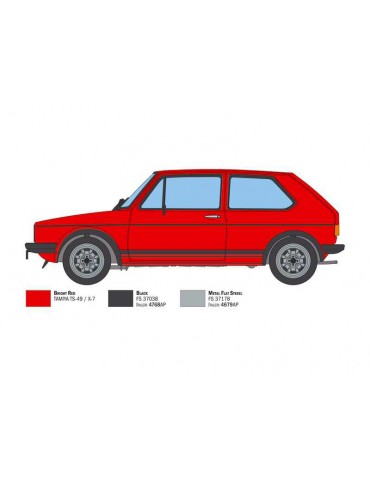 Italeri Volkswagen Golf GTI Rabbit (1:24)