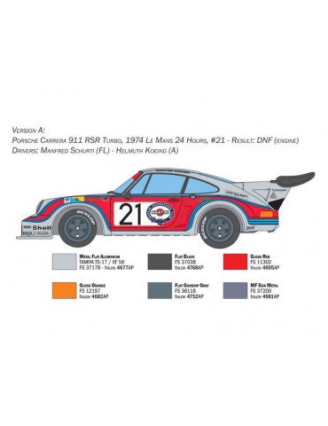 Italeri Porsche RSR 934 (1:24)
