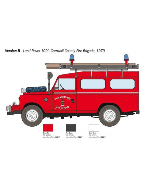 Italeri Land Rover Fire Truck (1:24)