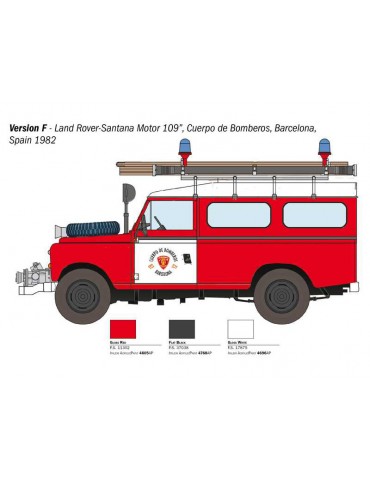 Italeri Land Rover Fire Truck (1:24)