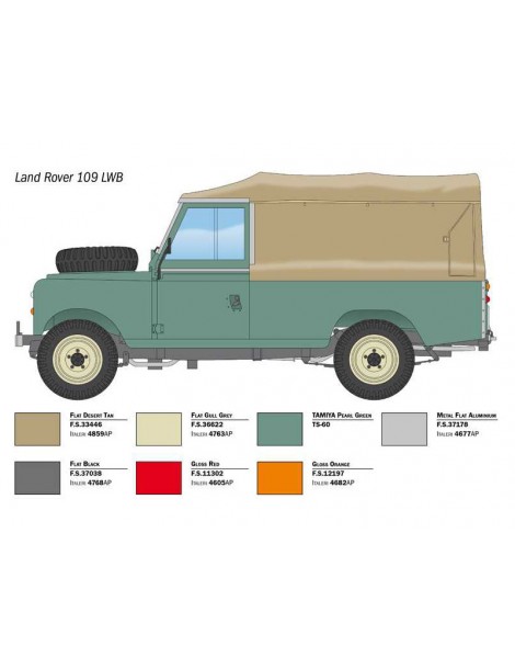 Italeri Land Rover 109 LWB (1:24)