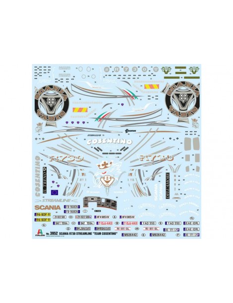 Italeri Scania R 730 Streamline 4x2 Show Trucks (1:24)