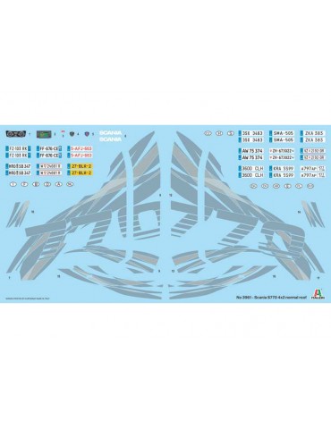 Italeri Scania 770S 4x2 Normal Roof (1:24)