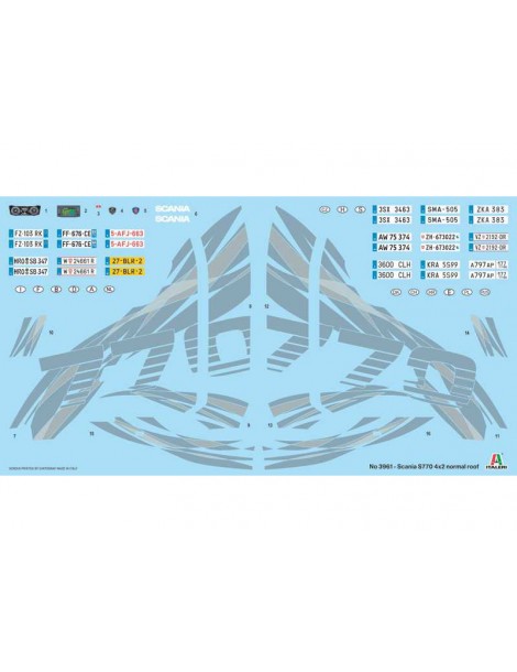 Italeri Scania 770S 4x2 Normal Roof (1:24)