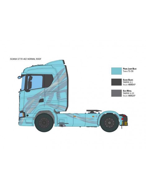 Italeri Scania 770S 4x2 Normal Roof (1:24)