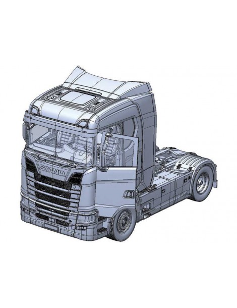 Italeri Scania 770S 4x2 Normal Roof (1:24)