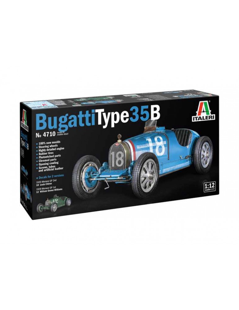 Italeri Bugatti Type 35B (1:12) Italeri Bugatti Type 35B (1:12)