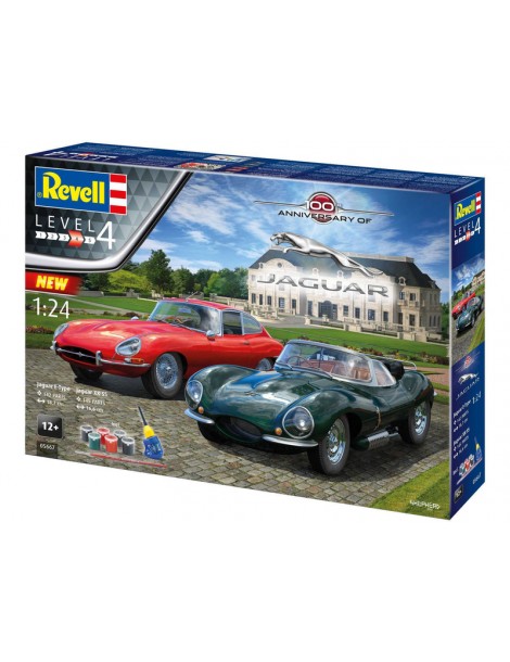 Revell 100 Years Jaguar (1:24) (Giftset)