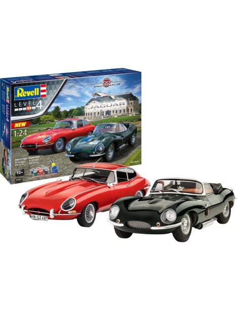 Revell 100 Years Jaguar (1:24) (Giftset)