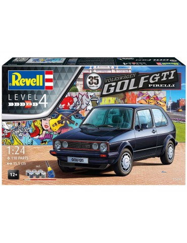 Revell Giftset VW Golf 1 GTi Pirelli (35th Anniversary) (1:24)