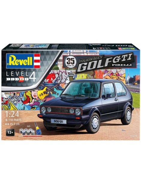 Revell Giftset VW Golf 1 GTi Pirelli (35th Anniversary) (1:24)