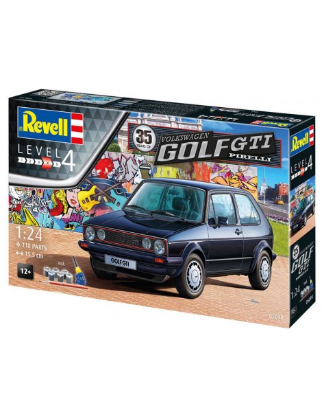 Revell Giftset VW Golf 1 GTi Pirelli (35th Anniversary) (1:24)
