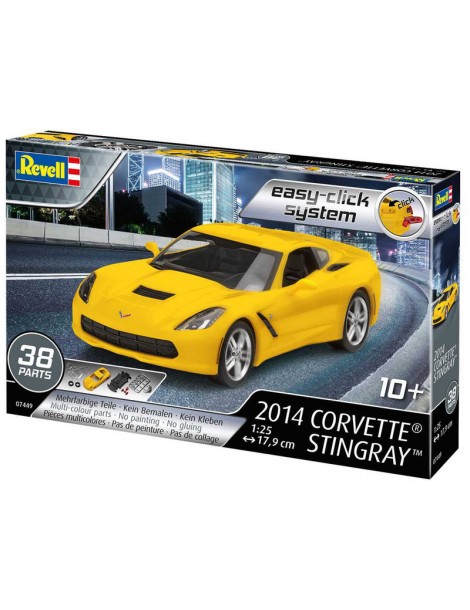 Revell EasyClick Corvette 2014 Stingray (1:25)