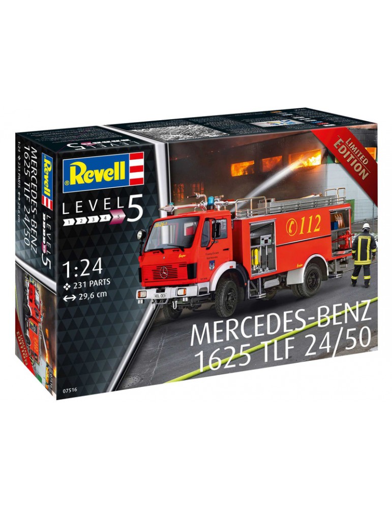 Revell Mercedes-Benz 1625 TLF 24/50 (1:24) Revell Mercedes-Benz 1625 TLF 24/50 (1:24)