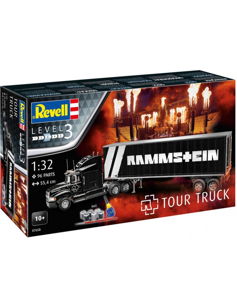 Revell Rammstein Tour Truck (1:32) (giftset) Revell Rammstein Tour Truck (1:32) (giftset)