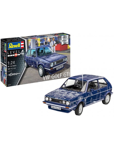 Revell Volkswagen Golf Gti Builders Choice (1:24)