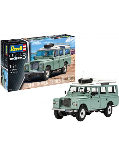Revell Land Rover Series III (1:24) (set)