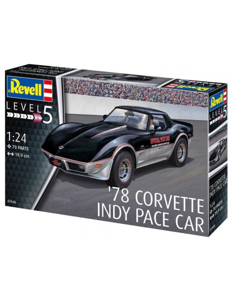 Revell Chevrolet Corvette 1978 Indy Pace Car (1:24) (set)
