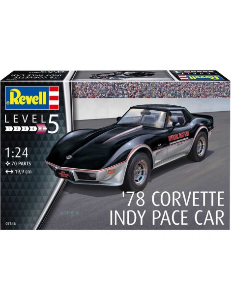 Revell Chevrolet Corvette 1978 Indy Pace Car (1:24) (set)