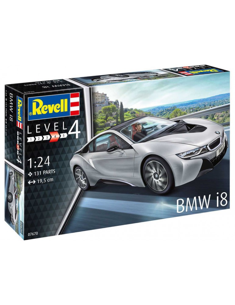 Revell BMW i8 (1:24) (set) Revell BMW i8 (1:24) (set)