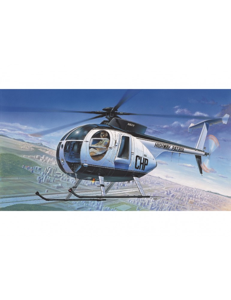 Academy Hughes 500D Police Helicopter (1:48) Academy Hughes 500D Police Helicopter (1:48)