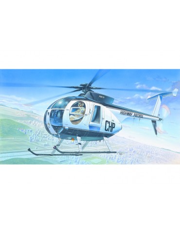 Academy Hughes 500D Police Helicopter (1:48)